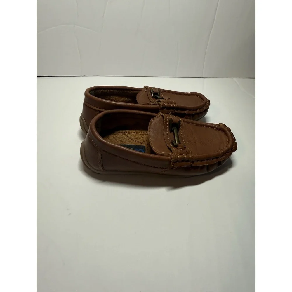 Josmo boy's casual driving shoes brown size 8